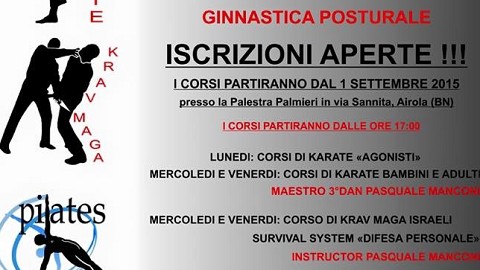 2015 - Corsi base Krav Maga ISS Benevento