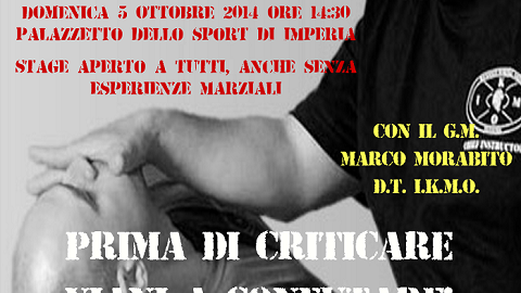2014 - Seminario Gratuito a Imperia